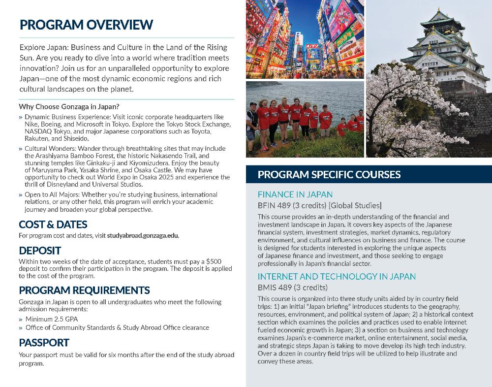 Gonzaga in Japan 2025 Page 2